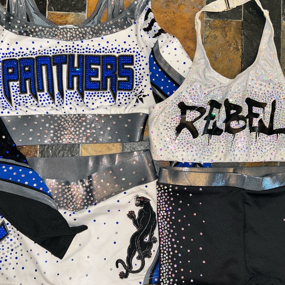 CA Panther Uni & Rebel practice set - Blue, Black, and White